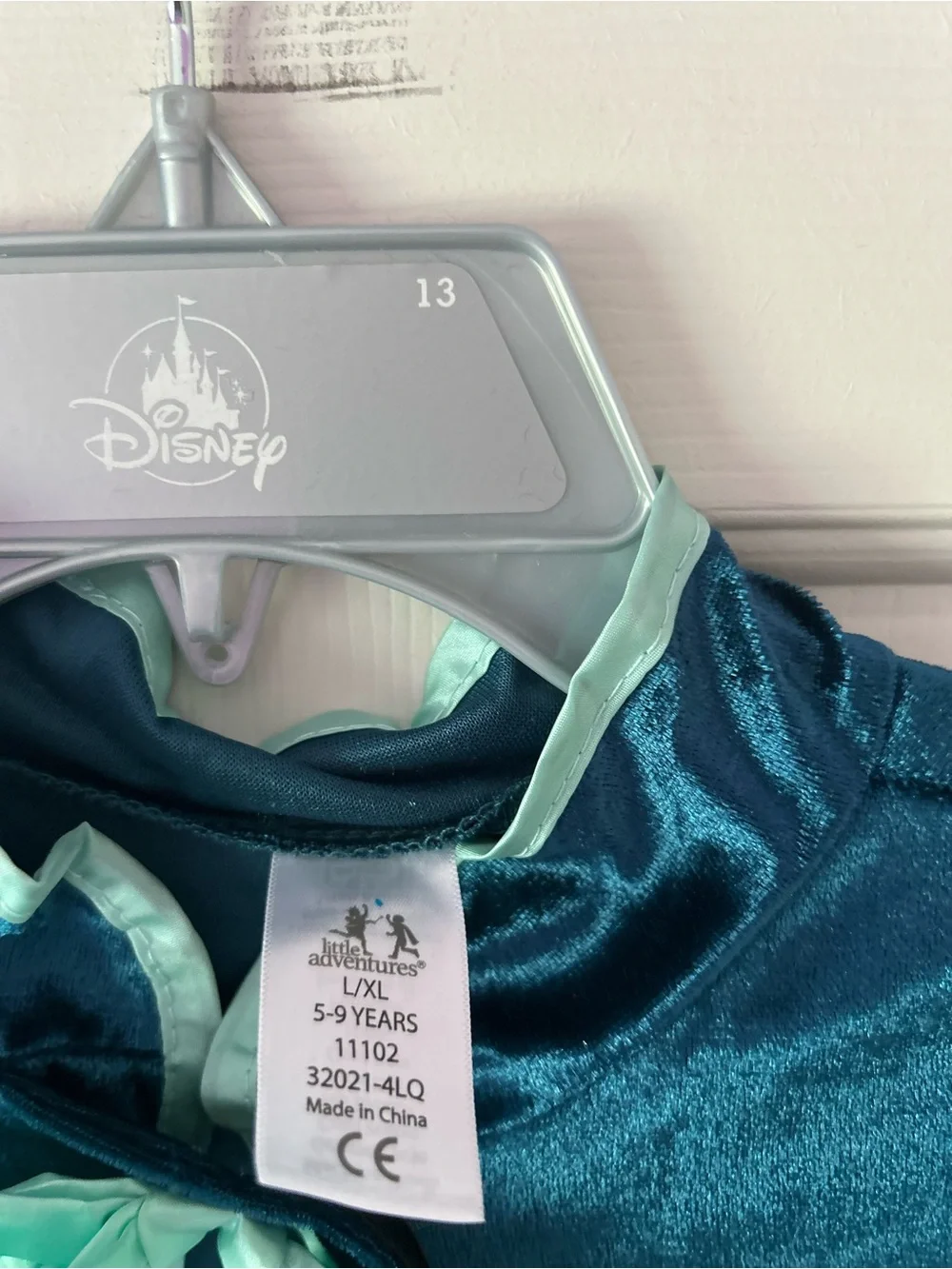 Little adventures alpine princess coronation cloak size L/XL 5-9 years Anna rare